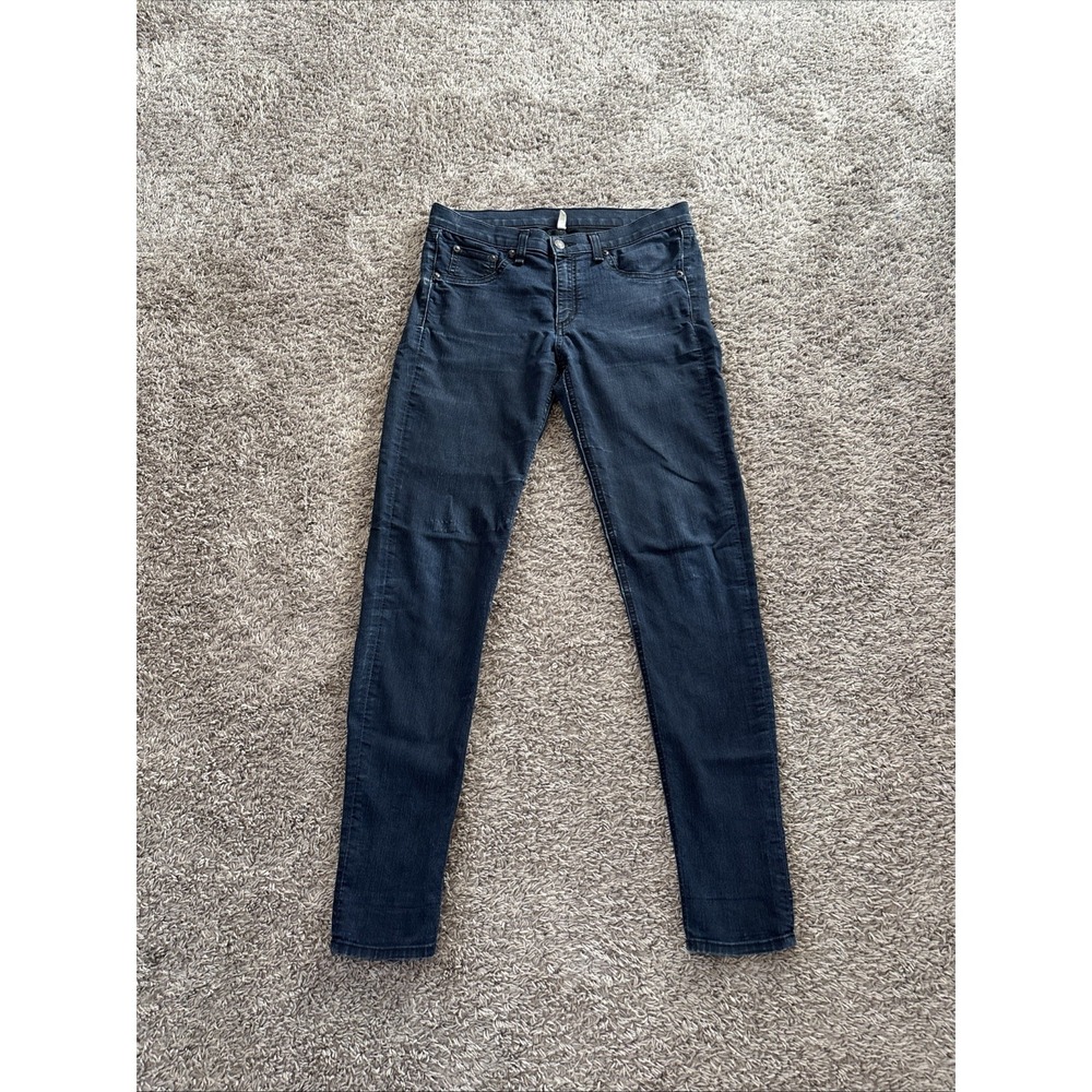 Rag & Bone Jean Legging Blue Midnight Wash #W15031382 Women Pants Size 30x30‎